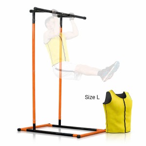 Zestaw stacja do podciągania i kamizelka sportowa sauna InnovaGoods