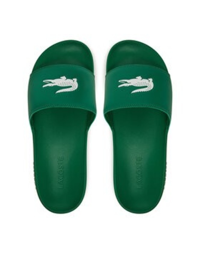 Lacoste Klapki Serve Sliders 7-49CMA0041 Zielony