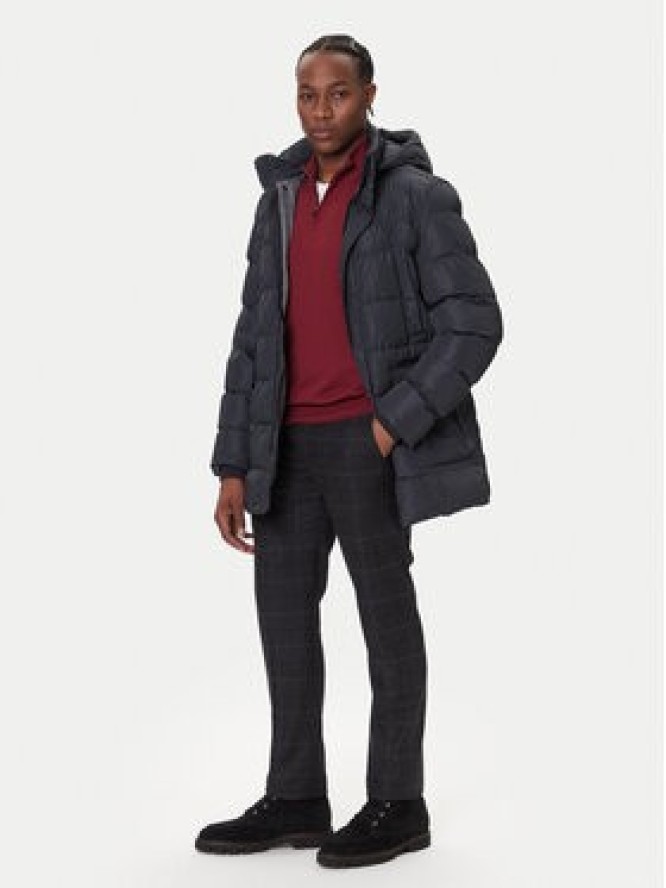 Geox Kurtka zimowa Leitan M5628B T3266 F9112 Czarny Regular Fit