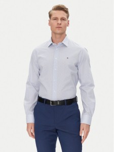 Tommy Hilfiger Koszula MW0MW38960 Niebieski Regular Fit