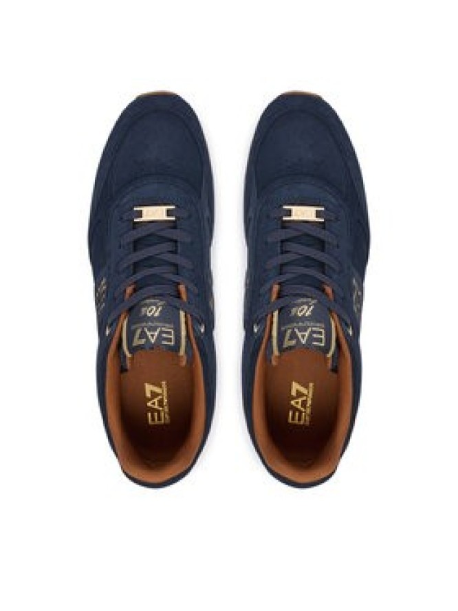 EA7 Emporio Armani Sneakersy 7X000648 AF17465 MZ566 Granatowy
