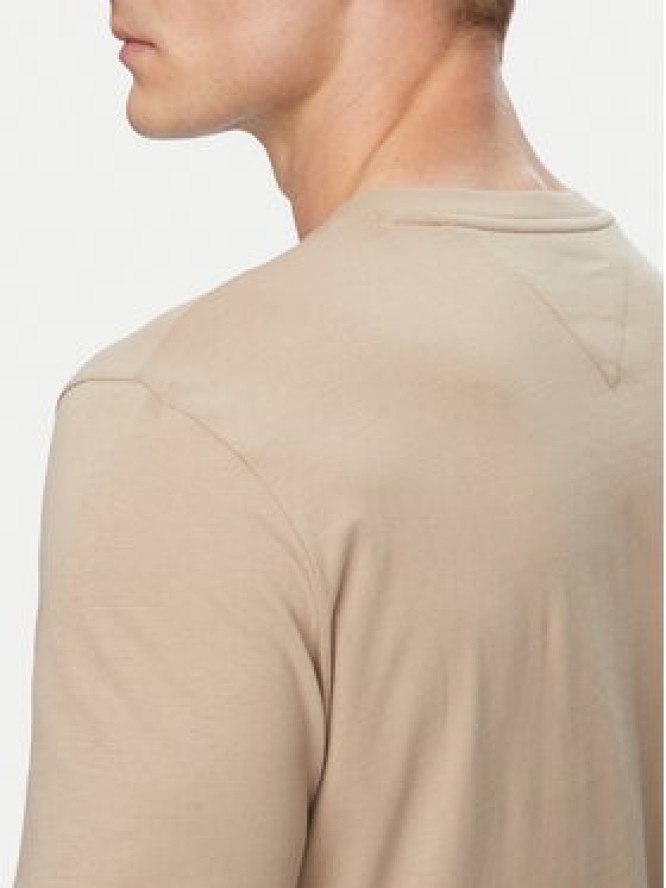 Tommy Hilfiger T-Shirt MW0MW43226 Beżowy Regular Fit