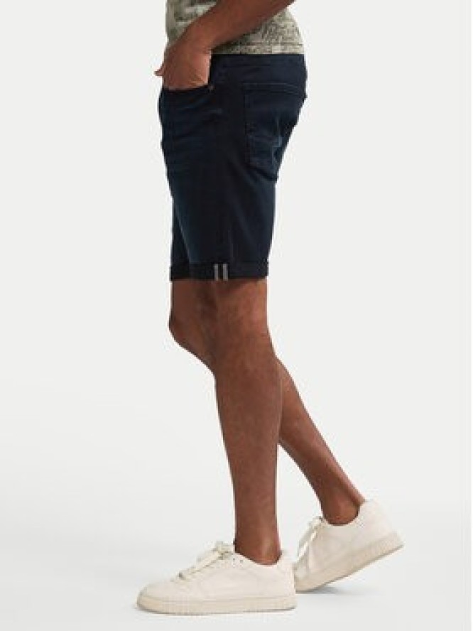 Petrol Industries Szorty jeansowe M-1050-SHO002 Granatowy Regular Fit