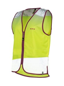 Wowow kamizelka Yara rowerowa bez rękawów żółta/fluo pomarańcz L