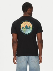 Billabong T-Shirt Brightness Ss EBYZT00306 Czarny Regular Fit