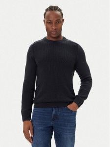 JOOP! Jeans Sweter 15 JJK-11Olivier 30047100 Granatowy Modern Fit
