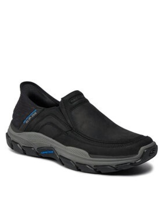 Skechers Sneakersy Respected Elgin 204810/BLK Czarny