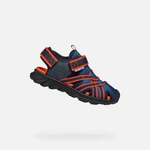 Sandały GEOX J SANDAL AIRADYUM BO Niebieski