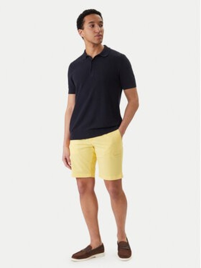 Tommy Hilfiger Szorty materiałowe Denton 9.5 MW0MW42351 Żółty Slim Fit