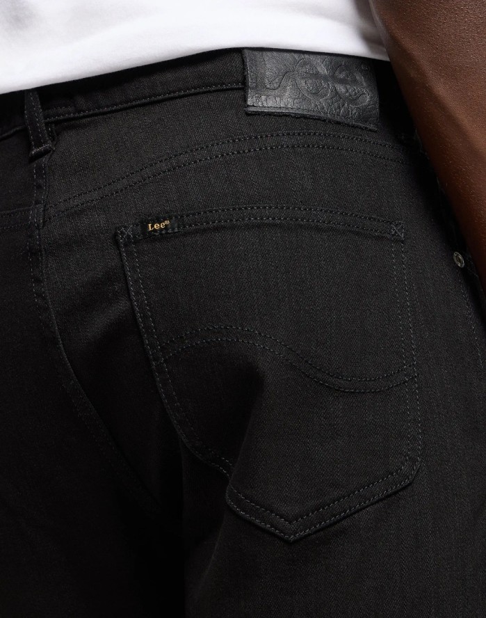 MESKIE SPODNIE LEE WEST CLEAN BLACK 112361073