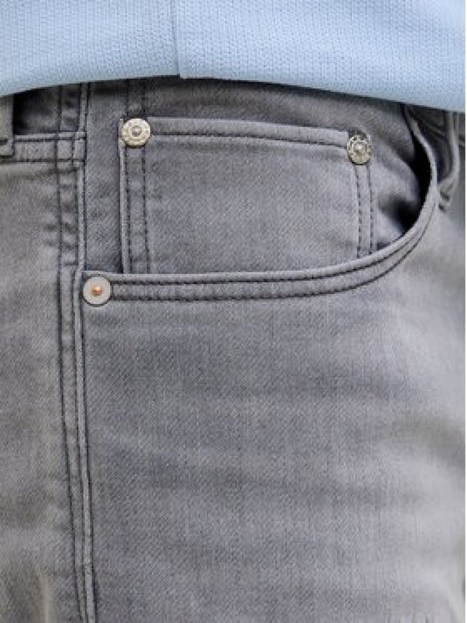 Jack & Jones Szorty jeansowe Rick 12269503 Szary Regular Fit