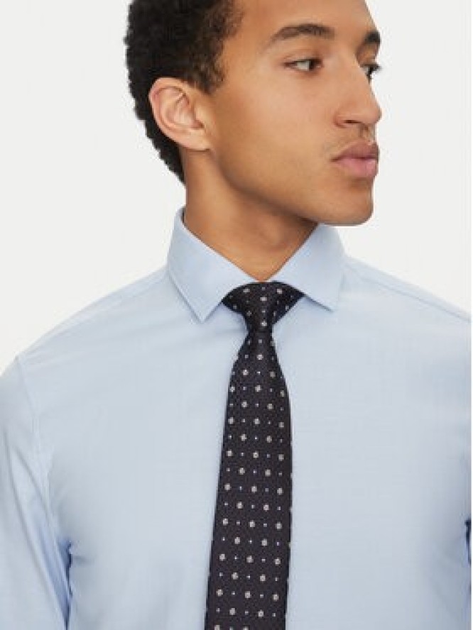 BOSS Krawat 50532389 Granatowy