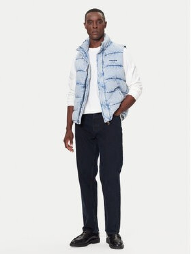 Guess Bezrękawnik M5BN81 D6181 Niebieski Regular Fit