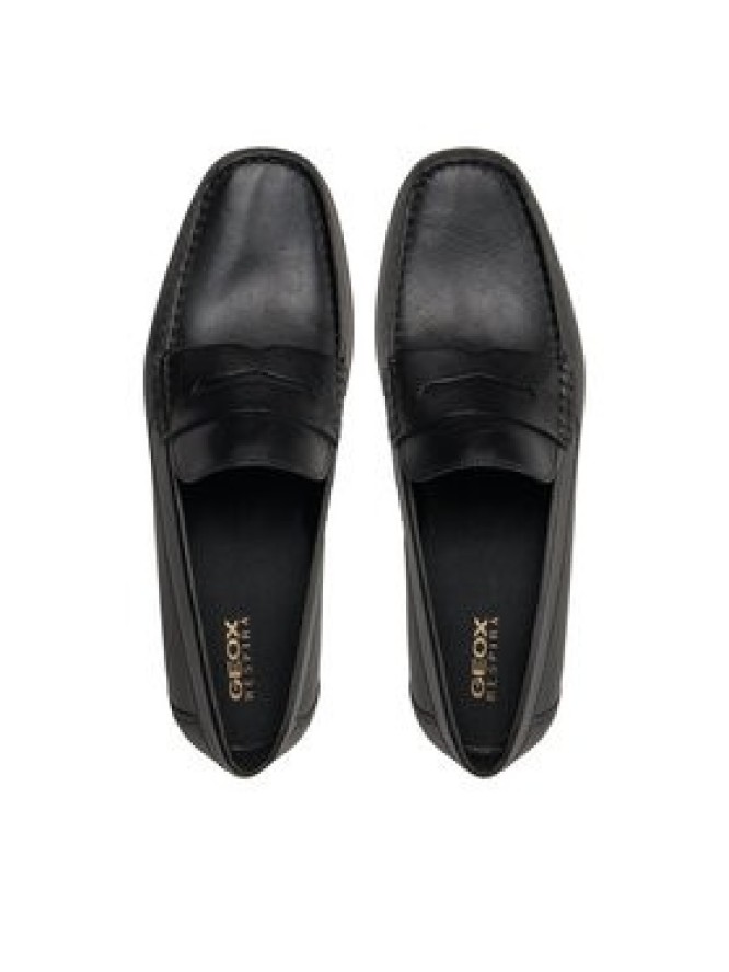 Geox Mokasyny U Ascanio U450WC 00043 C9999 Czarny