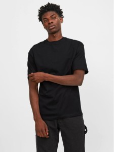 Jack & Jones T-Shirt Bradley 12249319 Czarny Regular Fit