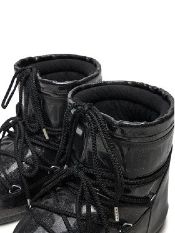 Moon Boot Śniegowce Icon Low Glitter 80D1409440 Czarny