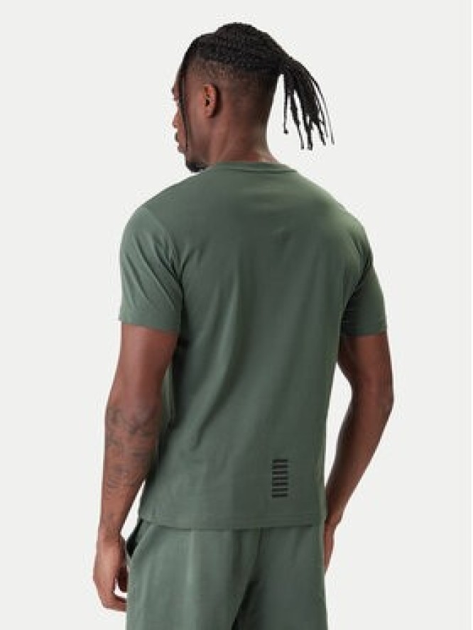 EA7 Emporio Armani T-Shirt 8NPT25 PJVPZ U7260 Zielony Regular Fit