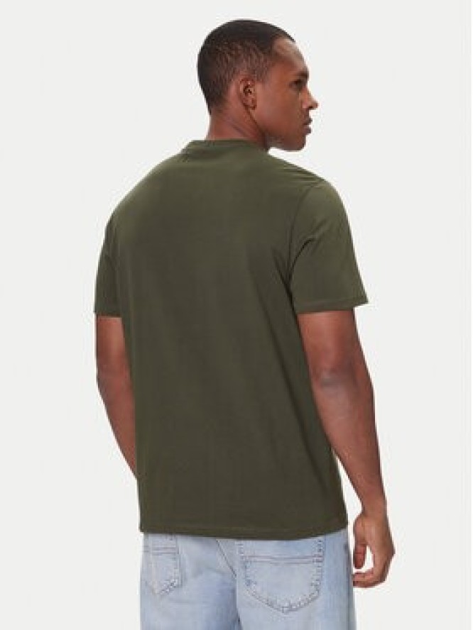Guess T-Shirt M5BI09 K8FQ4 Zielony Regular Fit