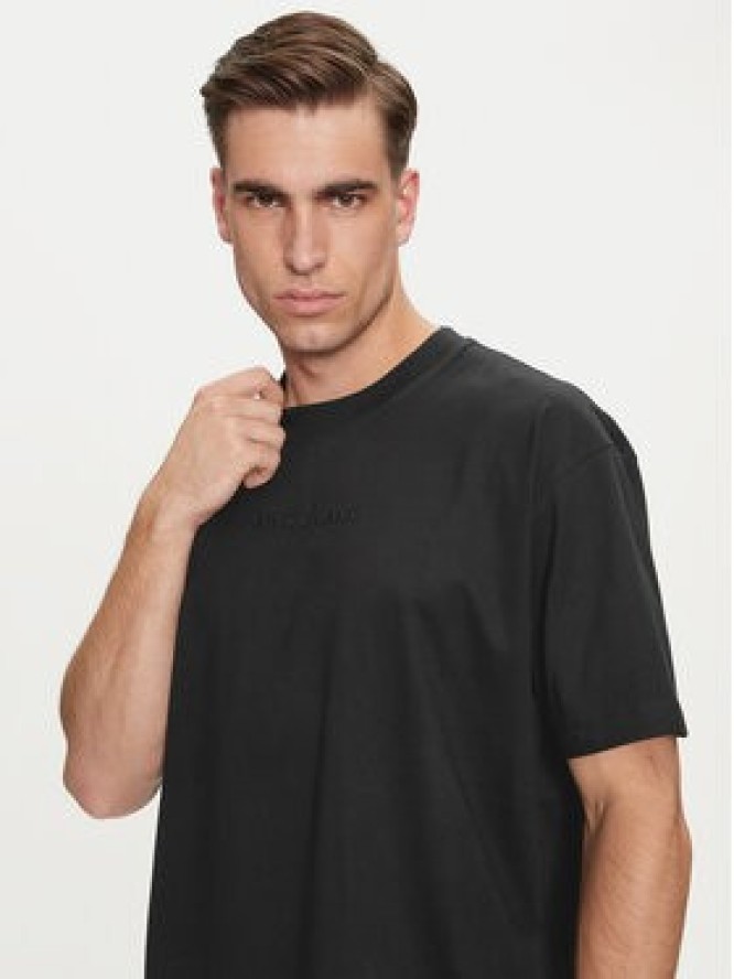 Guess Jeans T-Shirt M4YI44 K8FQ4 Czarny Regular Fit