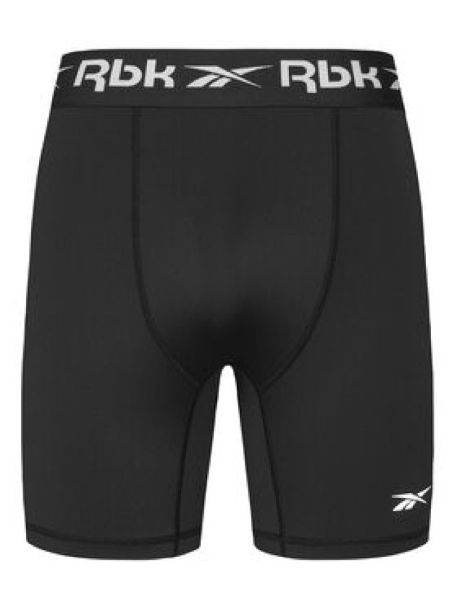 Reebok Szorty sportowe RK25600CCM Czarny Slim Fit
