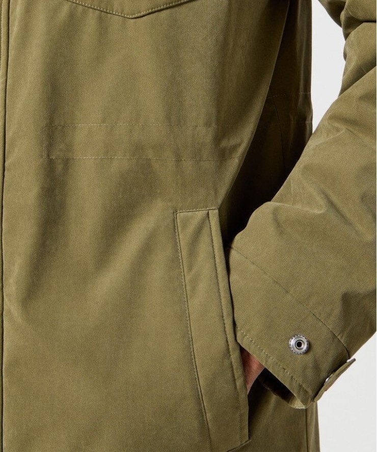 WRANGLER MĘSKA KURTKA ZIMOWA WINTER JACKET IVY GREEN 112357267 W45B016396