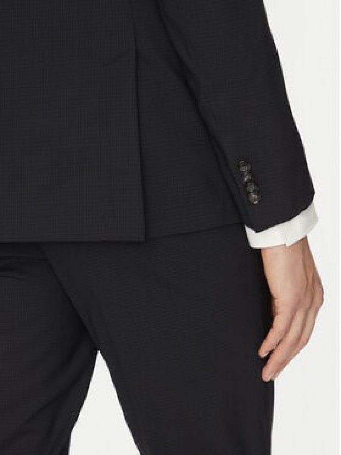 BOSS Garnitur C-Huge 50540579 Granatowy Slim Fit