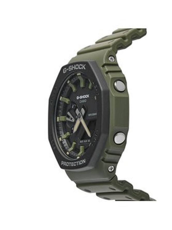 G-Shock Zegarek GA-2110SU-3AER Zielony
