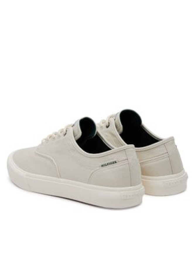 Tommy Hilfiger Tenisówki Th Hi Vulc Low Oxford Twill FM0FM05400 Biały