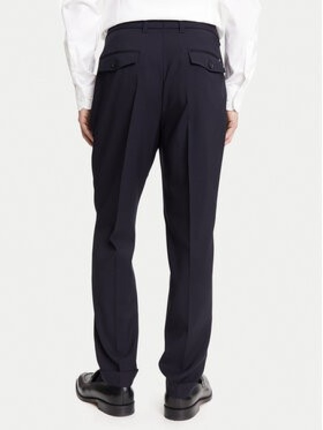 BOSS Spodnie materiałowe C-Perin-DPL 50545822 Granatowy Tapered Fit