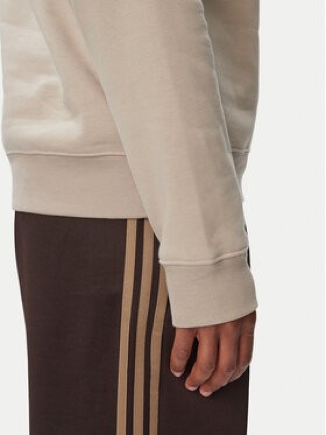 adidas Bluza Trefoil Essentials KS9811 Beżowy jasny Regular Fit