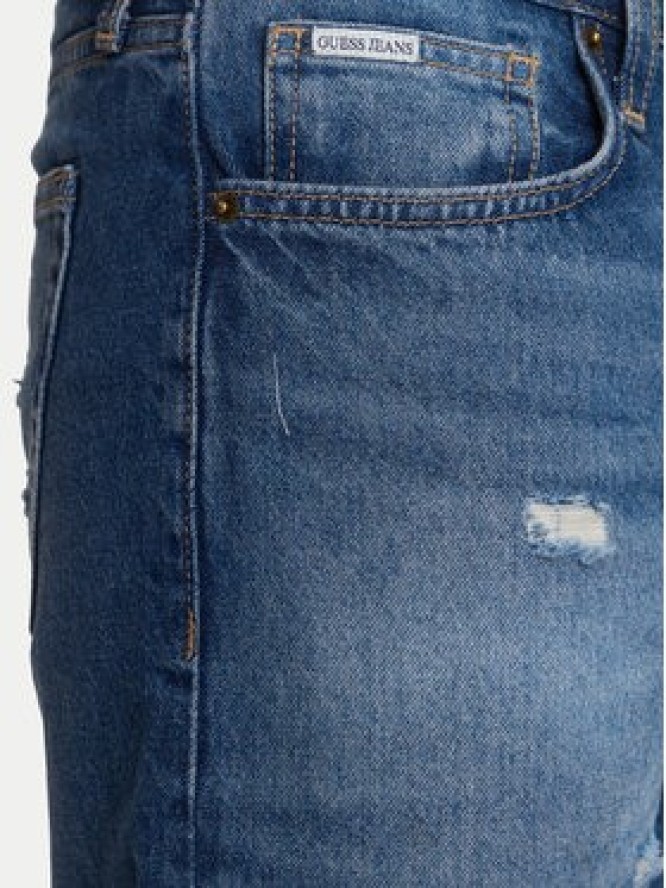 Guess Jeans Jeansy M5YA1B D6367 Niebieski Straight Fit