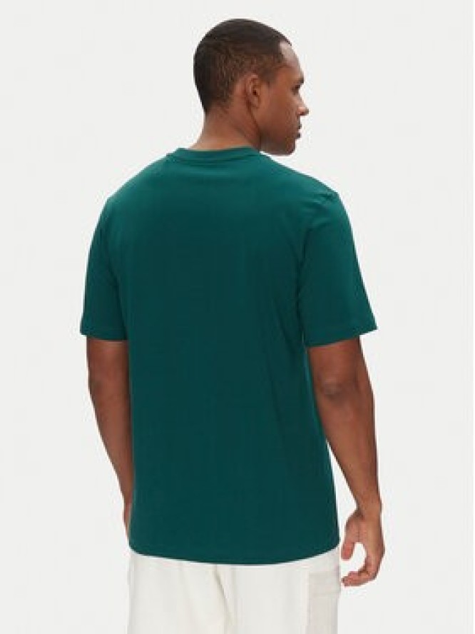 adidas T-Shirt Earth Day Graphic JI6753 Zielony Regular Fit