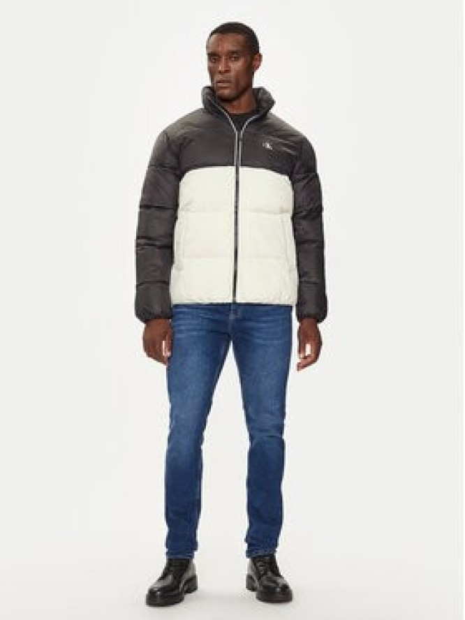 Calvin Klein Jeans Kurtka zimowa J30J325584 Écru Regular Fit