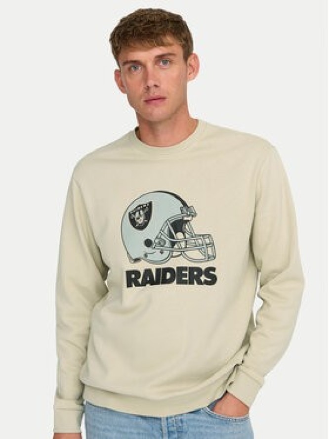 Only & Sons Bluza 22031838 Beżowy Regular Fit