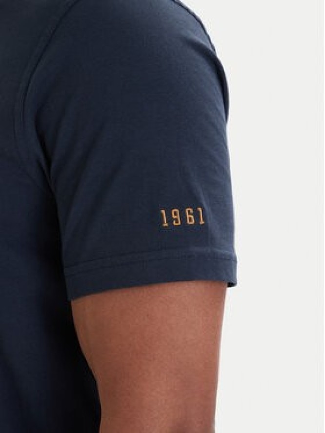 Aeronautica Militare T-Shirt 261TS2534UJ00641 Granatowy Regular Fit