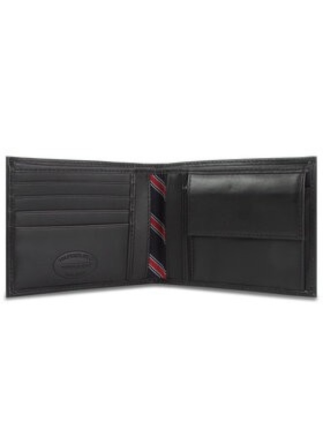 Tommy Hilfiger Portfel Eton Cc And Coin Pocket AM0AM00651 Czarny