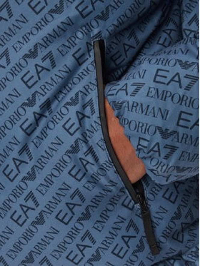 EA7 Emporio Armani Kurtka zimowa 7M002566 AF26406 U9302 Niebieski Regular Fit