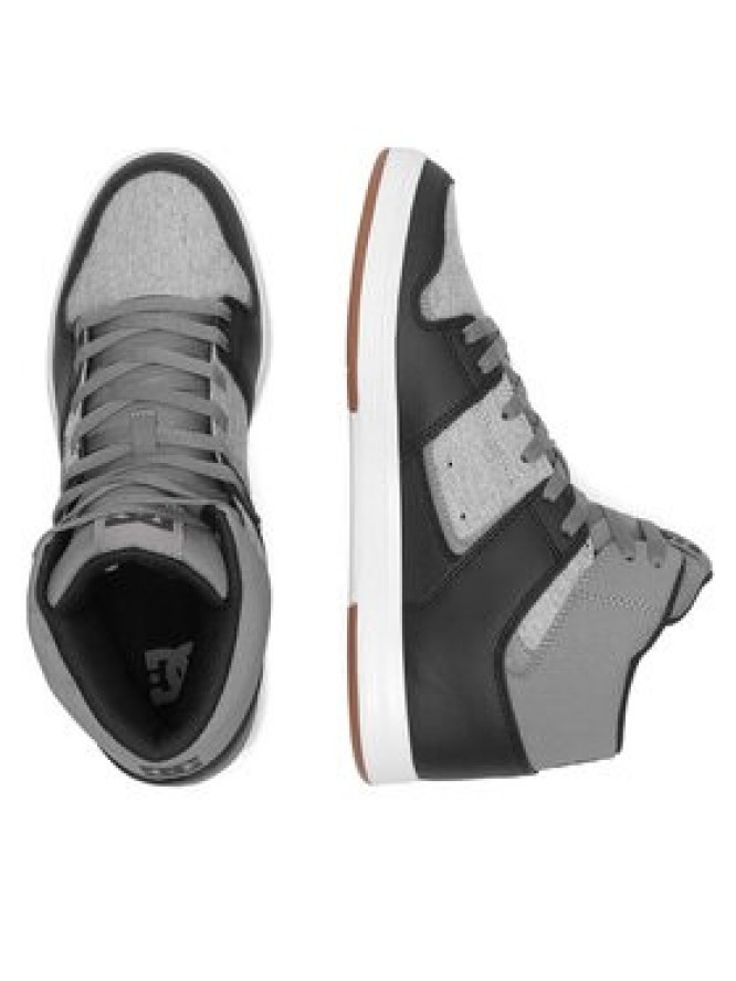 DC Shoes Sneakersy CURE HI TOP ADYS400072-GG4 Szary