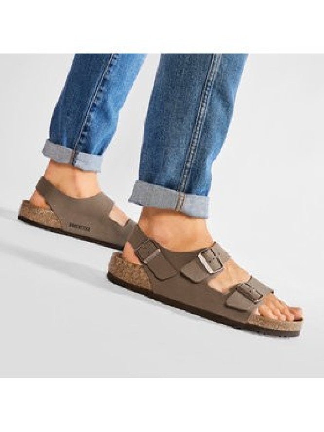 Birkenstock Sandały Milano Bs 0634501 Brązowy