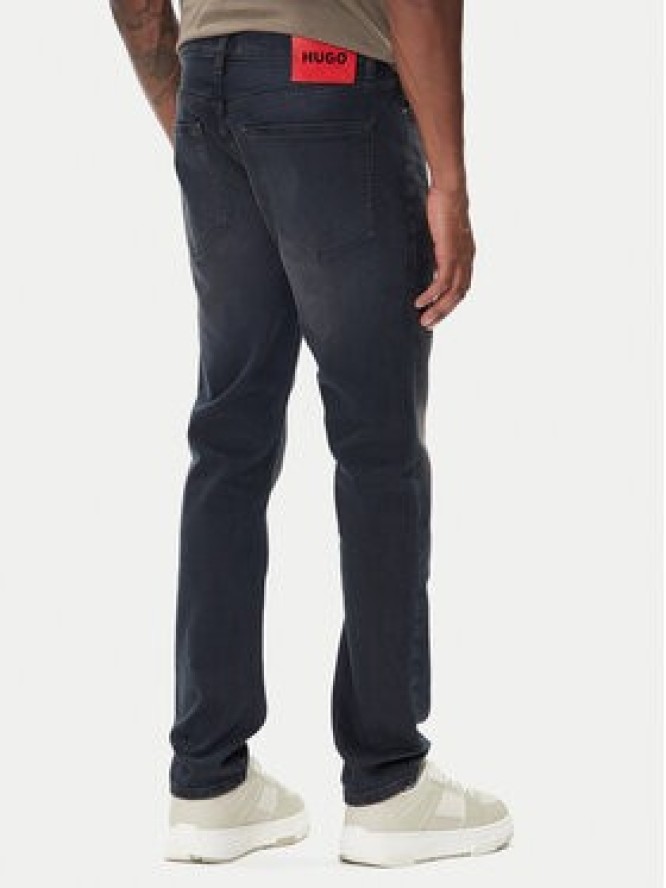 HUGO Jeansy 50547251 Granatowy Extra Slim Fit