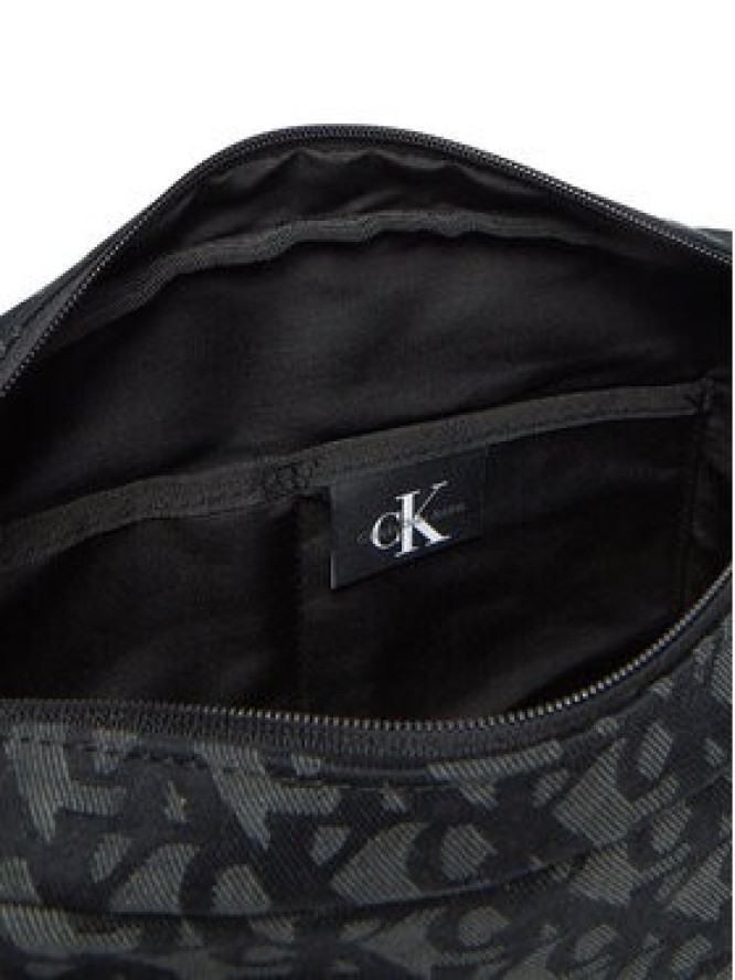 Calvin Klein Jeans Saszetka Unstructured Monogram Flight Bag LV04G3097G Czarny