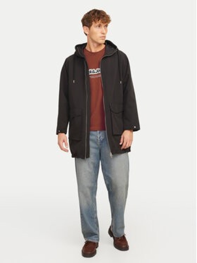 Jack & Jones T-Shirt Vesterbro 12265740 Brązowy Relaxed Fit