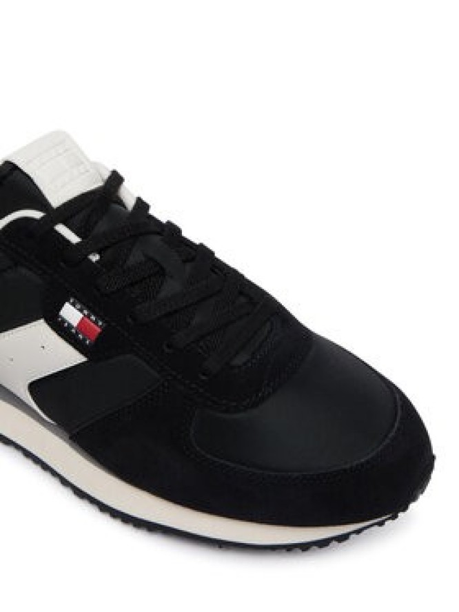 Tommy Jeans Sneakersy Tjm Eva Runner Mix Material EM0EM01737 Czarny