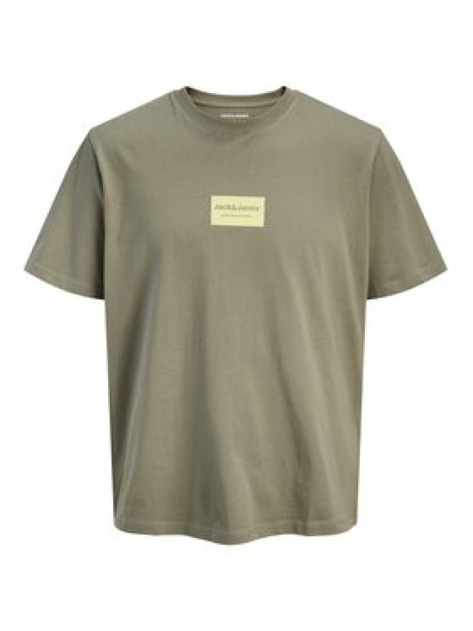 Jack & Jones T-Shirt Frank 12288092 Brązowy Relaxed Fit