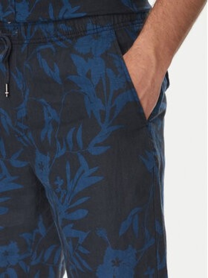 Tommy Hilfiger Szorty materiałowe Harlem MW0MW38847 Granatowy Regular Fit