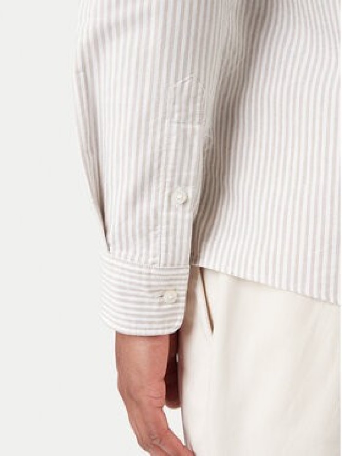 BOSS Koszula H-ROAN 50556069 Khaki Regular Fit