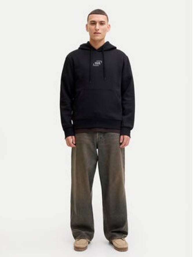 Jack & Jones Bluza Corp 12268422 Czarny Regular Fit