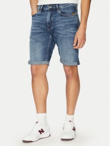 G-Star Raw Szorty jeansowe Mosa D24430-C052 C606 Niebieski Regular Fit