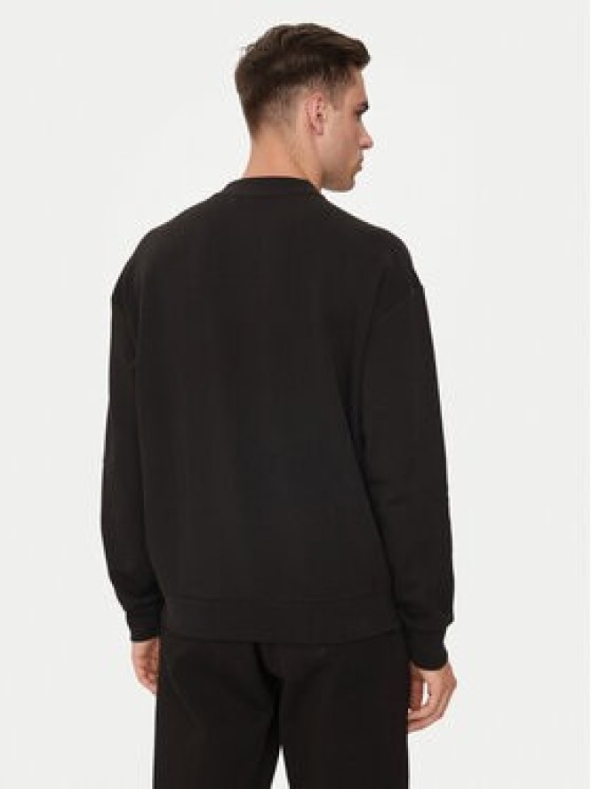 Calvin Klein Bluza Shadow Embosed Logo K10K113081 Czarny Regular Fit