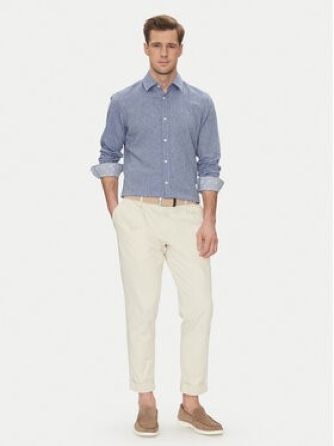 JOOP! Jeans Koszula 15 JJSH-92Hanson2K-W 30045977 Granatowy Regular Fit